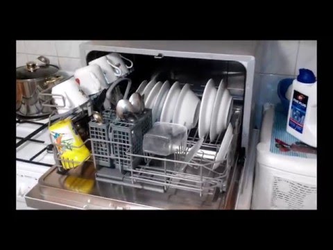 فيديو: Dishwasher Candy CDCF 6S: المراجعات والوصف والمواصفات