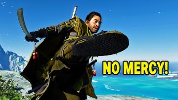 Ghost of Tsushima - Iki Island - Brutal & Ruthless Combat - Lethal Difficulty No Damage Gameplay