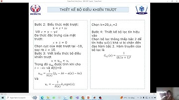MÔ PHỎNG BỘ ĐIỀU KHIỂN TRƯỢT TRÊN MATLAB
