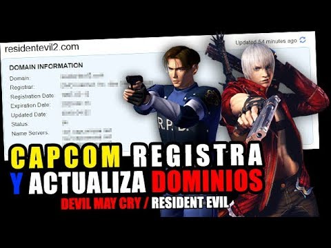 Devil May Cry 5 Domain Registered By Capcom, Resident Evil 2 Domain Updated