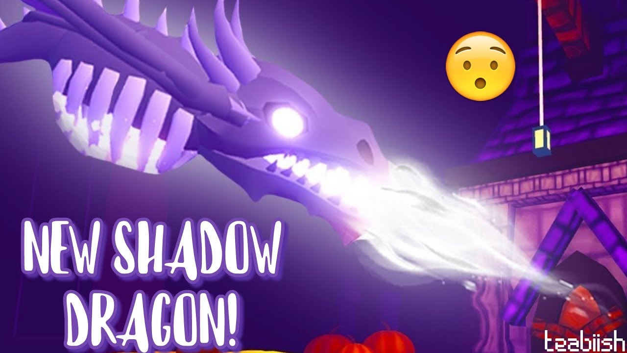 New Shadow Dragon Review Adopt Me Youtube - shadow dragon roblox adopt me