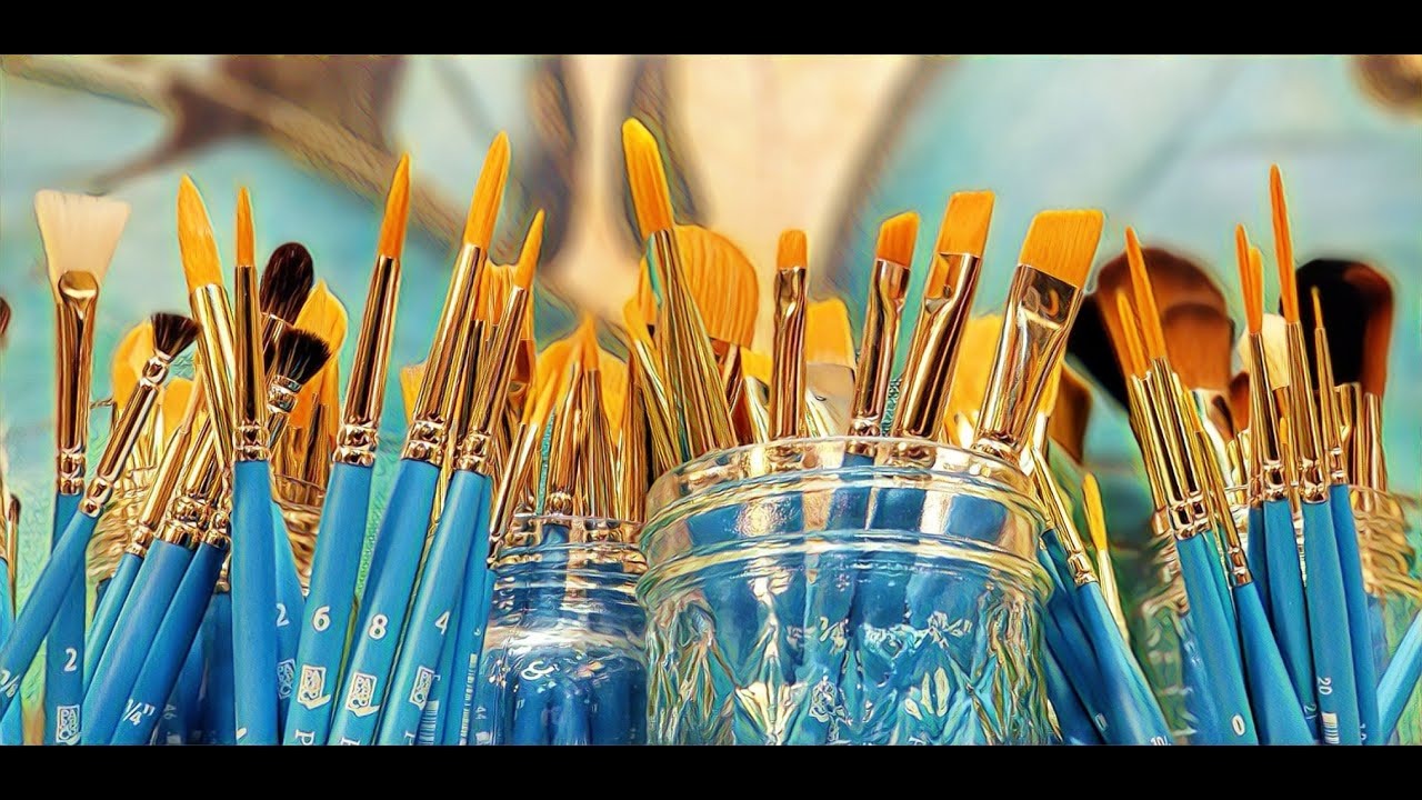 Types of paint brushes for acrylic - an easy guide