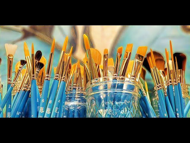 Ultimate Paintbrush Guide! All About Acrylic Painting Brushes