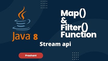 Java 8 stream api | map & filter function| #java #programming