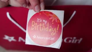 What I Got at the American Girl Place for My Birthday!! {1/30/18}