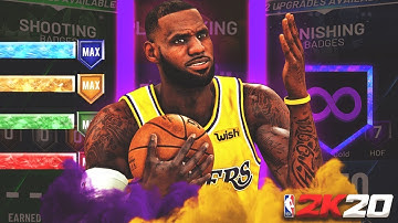 the BUILDS with the MOST BADGES for EVERY POSITION in NBA 2K20