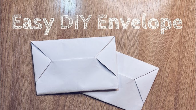 Origami Envelope (A4 Sheet) 