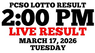 Lotto Result Today 200 Pm Draw March 17 2026 Tuesday Pcso  Result