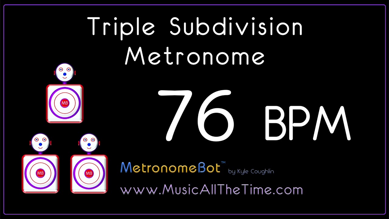 metronome 76 bpm