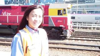 Meet Rochelle Lacson - V/Line's newest cadet engineer