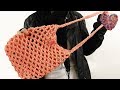 Sommer Tasche Häklen | Netztasche Selber machen | Handtache aus T-Shirt Garn | Wool and the Gang