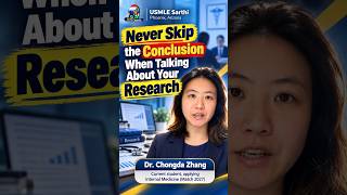 Never Skip the Conclusion When Discussing Research | Residency Interview Tips for IMGs