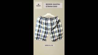 GTMan Celana Boxer Pria Dewasa Katun  BXD ISI-1PCS-Hot Promo