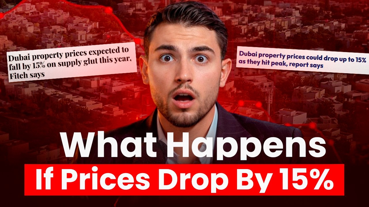 What a 15% Drop Actually Does To Dubai Property Prices (Watch Before You Buy)