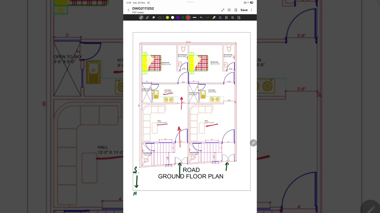 Small house design for two brothers 
