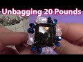 Unbelievable! Unbagging 20 pounds of Jewelry! Unboxing Rings! Let&#39;s find Treasures!