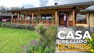 Casa de un piso ││ Valle de Los Chillos ││ Quito - Ecuador ││ $370.000 USD