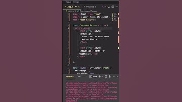 Common JSX error in #reactnative #jsx #coding #appdevelopment