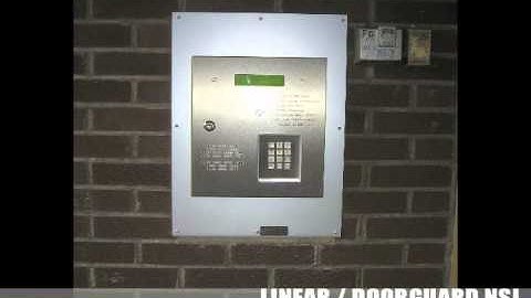 Linear AE 500 DoorGuard NO PHONE BILL intercom