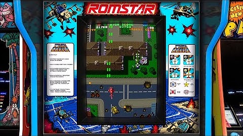 Twin Cobra, realistic arcade bezel with the Mega Bezel Reflective Shader