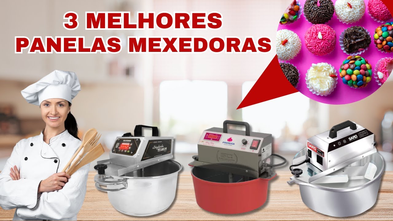 Qual a Melhor Panela Mexedora de Doces? Descubra as 3 MELHORES MÁQUINAS ...