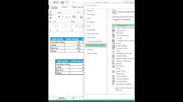 Đưa camera ra thanh công cụ Excel | Có thể bạn chưa biết