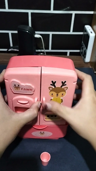 NICE & CUTE MINI FRIDGE PRETEND 😁😁 #shorts #asmr #satisfying #viral #trending #foryou