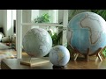 Un jour  latelier  manufacture de globes terrestres et clestes globe sauter  cie