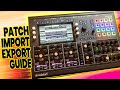 Waldorf Iridium Import/Export Patches Guide // Tefty &amp; Meems Sample Pack