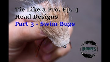 Tie Like a Pro, Ep. 4 Head Designs, Part 3 - Swim Bugs