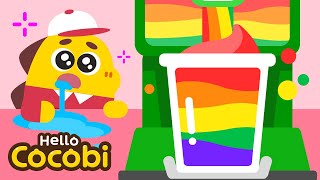 Learn Colors with Fruit Slushy🌈Education Videos For Kids | Hello Cocobi screenshot 3