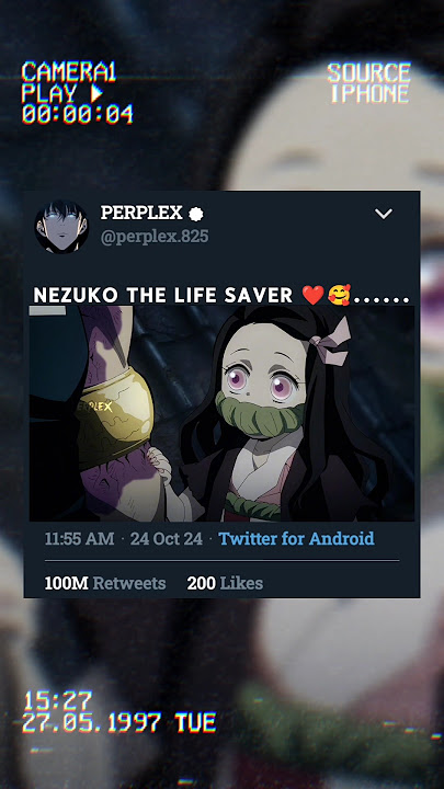 Nezuko save tengen uzui life🥰❤️ #anime #demonslayer #nezuko#uzuitengen