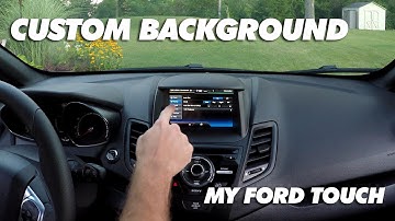 My Ford Touch Custom Background Tutorial