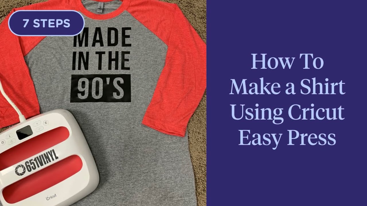 How to Make Shirts with Cricut Iron-On Vinyl - Sarah Maker