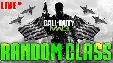Call Of Duty MW3 "Random Class Generator"