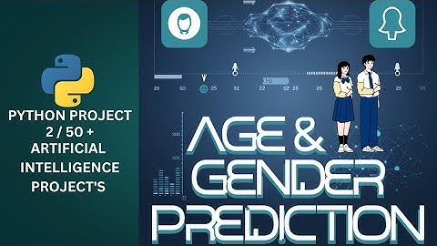 AI Predicts Your Age & Gender with 99% Accuracy! 🤯🔥 | Python AI Project (2/50+) | #ai