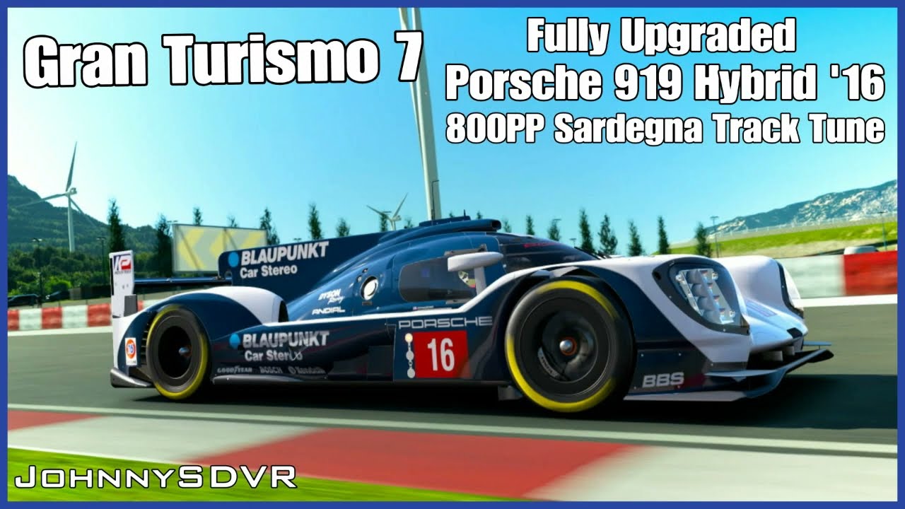 Gran Turismo 7 - Porsche 919 Hybrid '16 - 800PP Sardegna Track