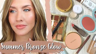 Natural Bronze Summer Makeup Look 2021 | Simple Glowy Goodness