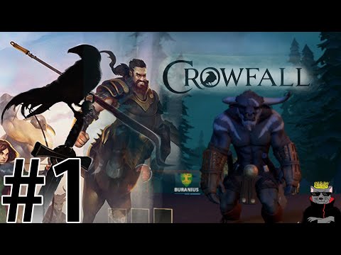 Crowfall [BETA] Прохождение #1 - Первый Запуск