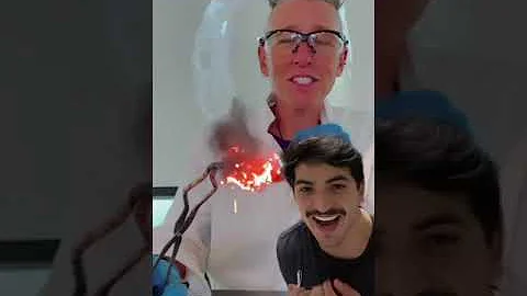 Como fazer um Bombril pegar fogo?