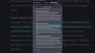 Create Agents with ChatGPT for Creativity