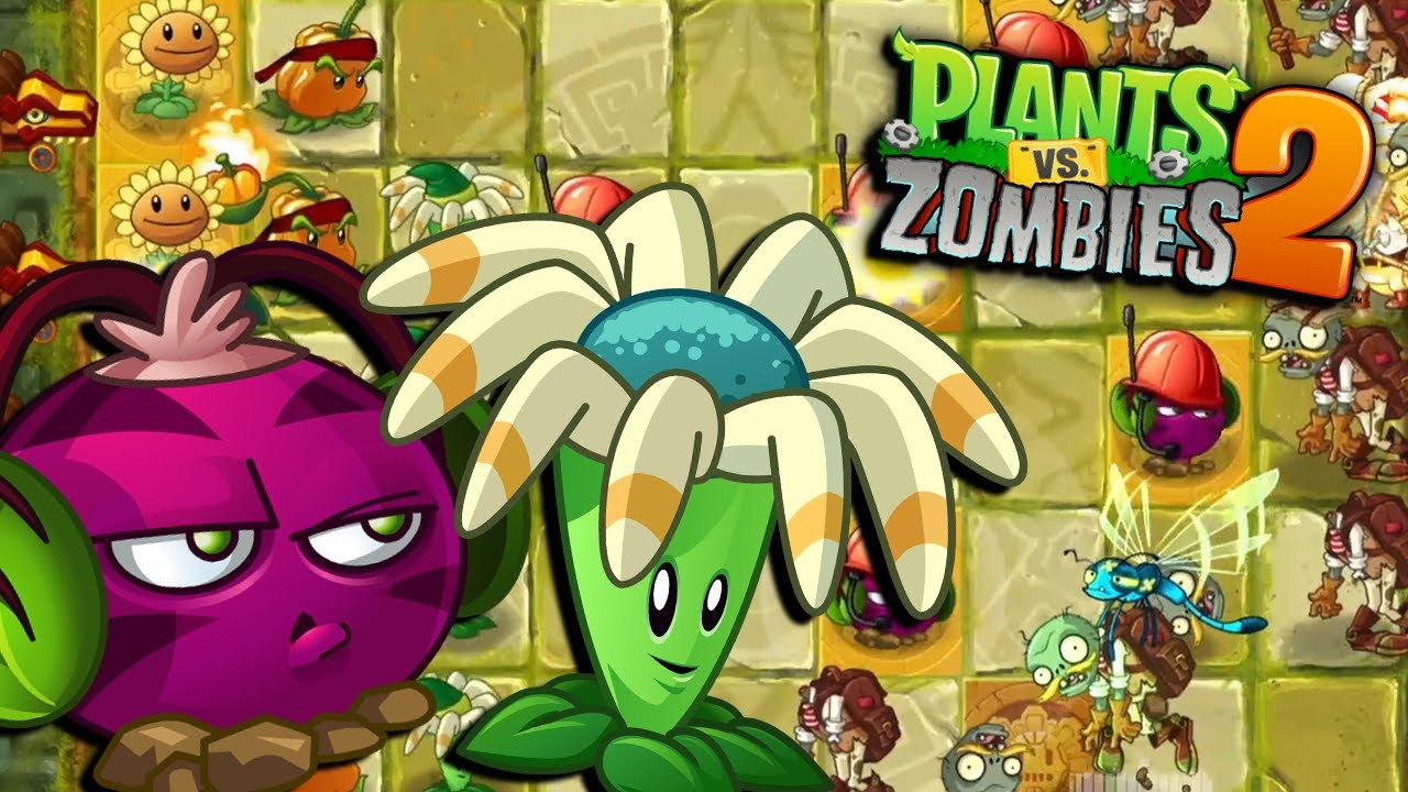 JUGANDO CON PLANTAS OLVIDADAS - Plants vs. Zombies 2 - YouTube