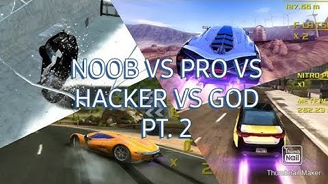 Noob Vs Pro Vs Hacker Vs God| Asphalt 8 Pt. 2
