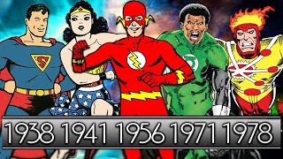 The Most Iconic DC Hero to Debut In Each Year (1938-1985)