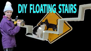 A StepbyStep Guide to Cat Floating Stairs  Home or Catio