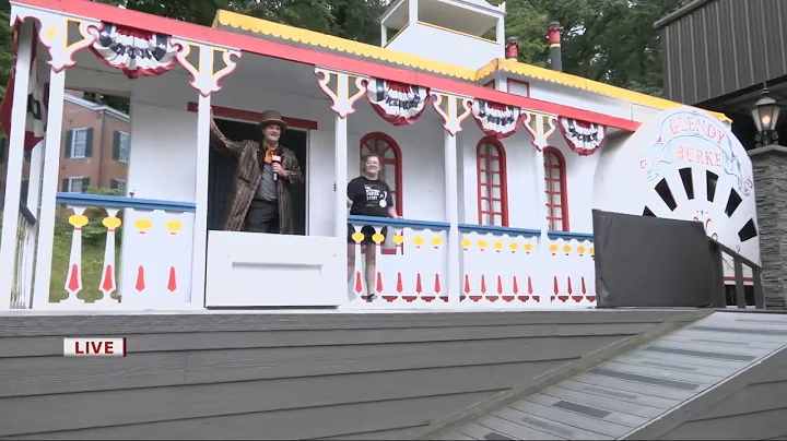 Keith Kaiser shows us the moving set pieces of The Stephen Foster Story in Bardstown