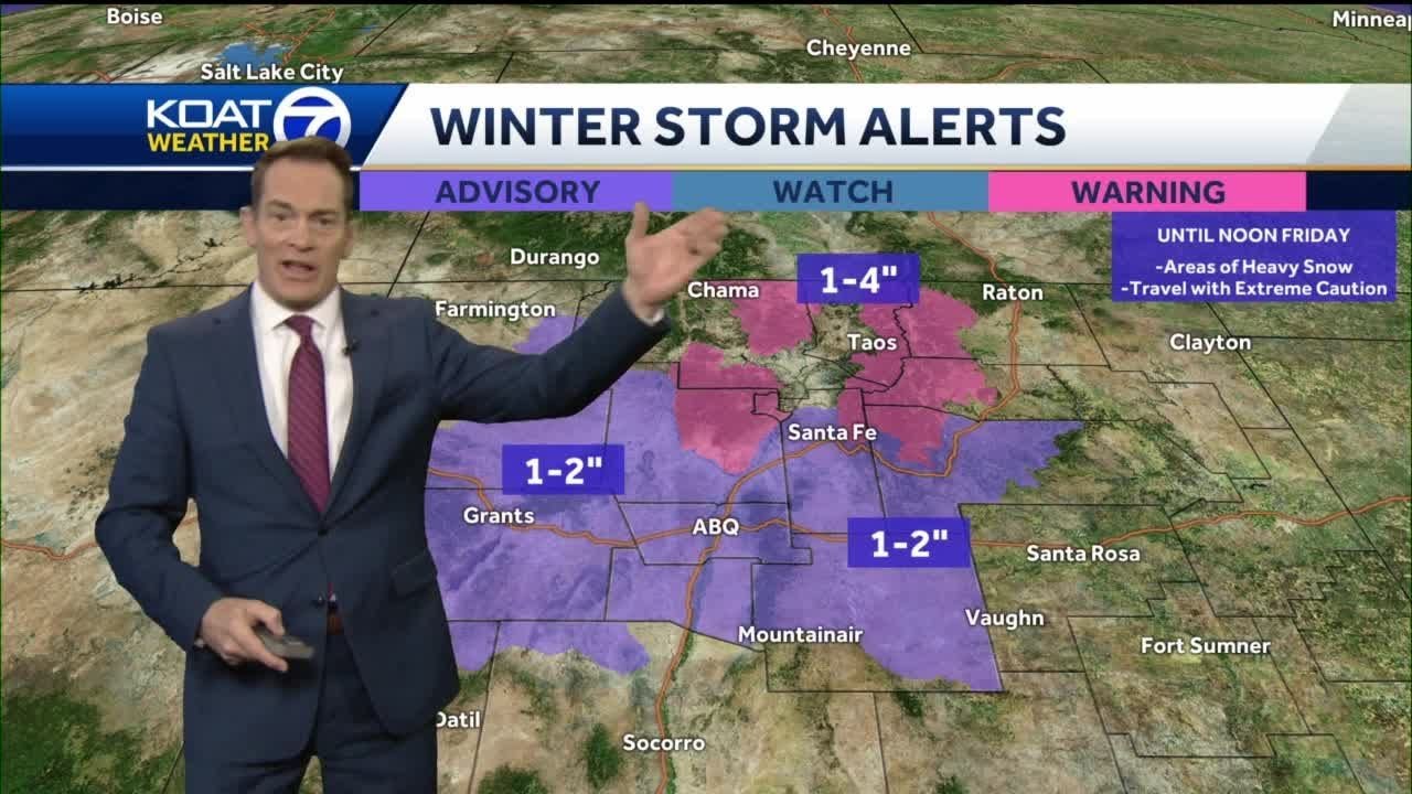New Mexico Weather Update 900 am YouTube