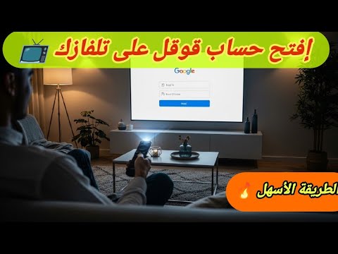 طريقة فتح حساب قوقل بلاي في تلفازك 2025 أدخل تتعلم