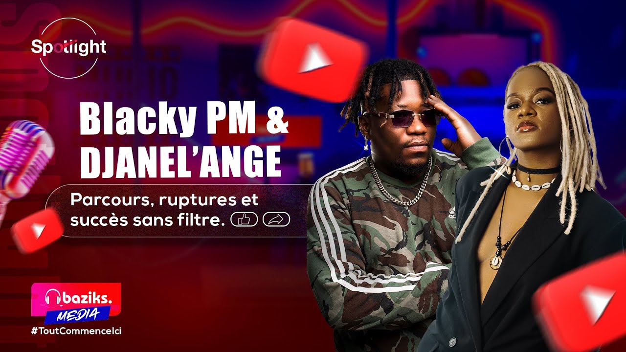 Blacky Pm & Djanel'ange : Parcours , ruptures et succès  sans filtre dans Spotlight by Baziks Media