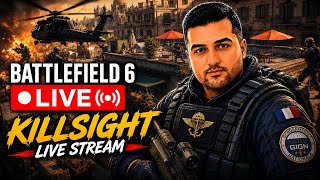 🔴 LIVE — Battlefield 6 Season 3 | Cairo Bazaar & Conquest | BF6 Redsec | Killsight |